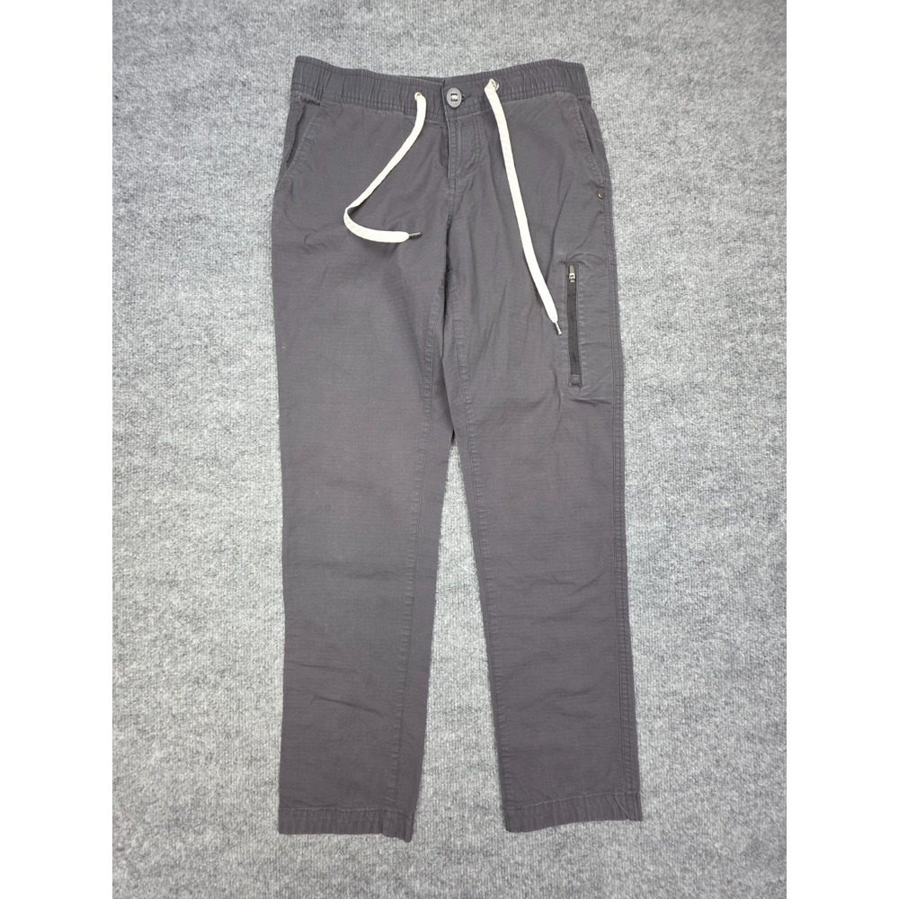 Vuori Ripstop Pants Womens Small Gray Hiking Climbing Drawstring VW401 Gorpcore